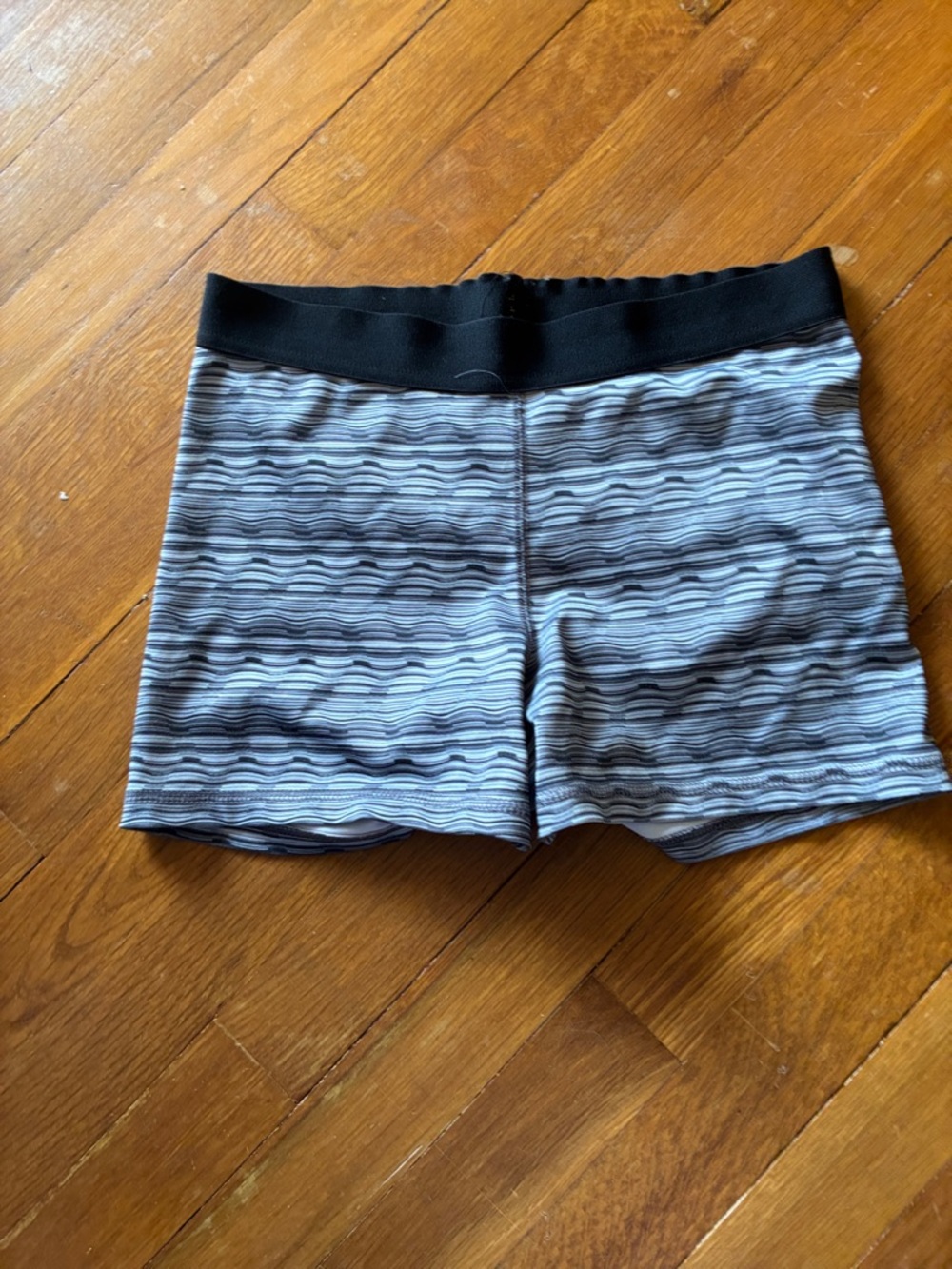 SO Spandex Biker Shorts Black & Gray